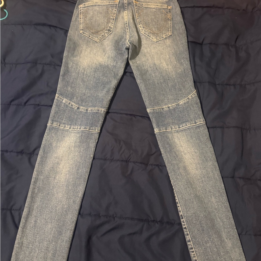 True Religion Slim Fit Jeans - Light Blue